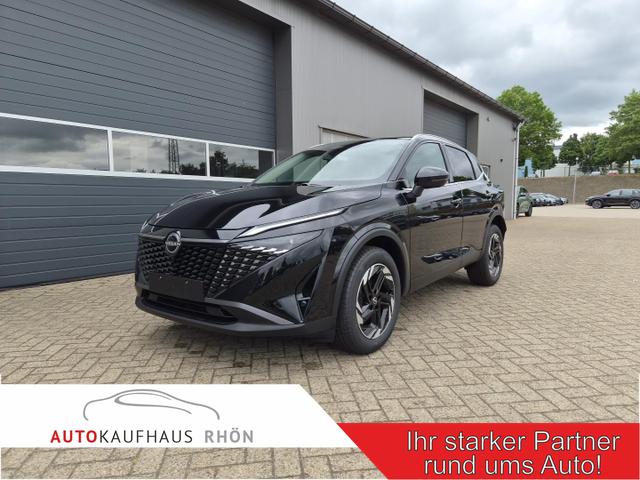 Nissan Qashqai - 1.3 DIG-T MHEV 158 PS X-Tronic N-Connecta Teil-Leder PanoGlasdach Klimaautomatik Sitzheizung Lenkradheizung Navi ACC PDC v+h 360&deg;Kamera DAB Bluetooth Touchscreen Apple CarPlay Android Auto 18"LM