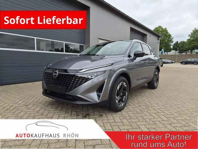 Nissan Qashqai - 1.3 DIG-T MHEV 158 PS X-Tronic N-Connecta Teil-Leder PanoGlasdach Klimaautomatik Sitzheizung Lenkradheizung Navi ACC PDC v+h 360&deg;Kamera DAB Bluetooth Touchscreen Apple CarPlay Android Auto 18"LM