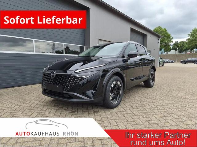 Nissan Qashqai - 1.3 DIG-T MHEV 158 PS X-Tronic N-Connecta Teil-Leder PanoGlasdach Klimaautomatik Sitzheizung Lenkradheizung Navi ACC PDC v+h 360&deg;Kamera DAB Bluetooth Touchscreen Apple CarPlay Android Auto 18"LM