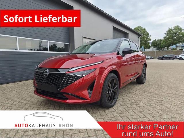 Nissan Qashqai - 1.3 DIG-T MHEV 158 PS X-Tronic N-Design Head-Up Display Teil-Leder Klimaautomatik Sitzheizung Lenkradheizung Navi elektr. Heckklappe ACC PDC v+h 360&deg;Kamera DAB Bluetooth Touchscreen Apple CarPlay Android Auto 19"Zoll