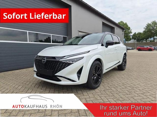 Nissan Qashqai - 1.3 DIG-T MHEV 158 PS X-Tronic N-Design Head-Up Display Teil-Leder Klimaautomatik Sitzheizung Lenkradheizung Navi elektr. Heckklappe ACC PDC v+h 360&deg;Kamera DAB Bluetooth Touchscreen Apple CarPlay Android Auto 19"Zoll