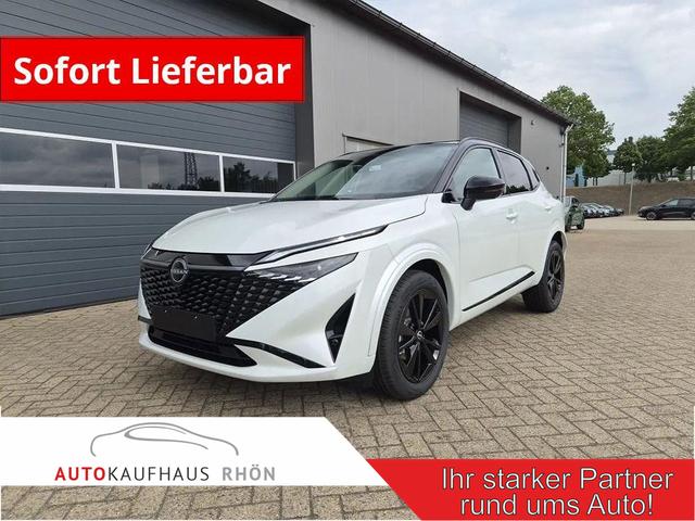 Nissan Qashqai - 1.3 DIG-T MHEV 158 PS X-Tronic N-Design PanoDach Teil-Leder Klimaautomatik Sitzheizung Lenkradheizung Navi ACC PDC v+h 360&deg;Kamera DAB Bluetooth Touchscreen Apple CarPlay Android Auto 19"Zoll