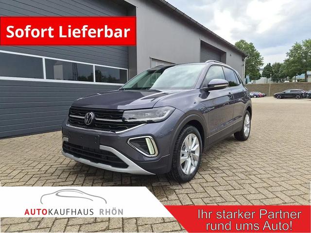 Volkswagen T-Cross - 1.0 TSI 116PS DSG Life AHK (abnehmbar) IQ.LIGHT-LED-Matrix Sitzheizung R&uuml;ckf.Kamera Klimaautomatik Abstandstempomat Apple CarPlay Android Auto