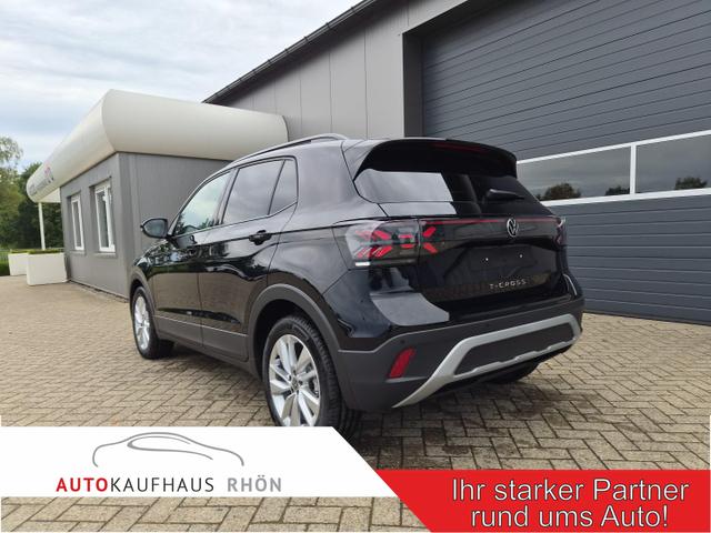 Volkswagen T-Cross - 1.0 TSI 116PS DSG Life AHK (abnehmbar) IQ.LIGHT-LED-Matrix Sitzheizung R&uuml;ckf.Kamera Klimaautomatik Abstandstempomat Apple CarPlay Android Auto