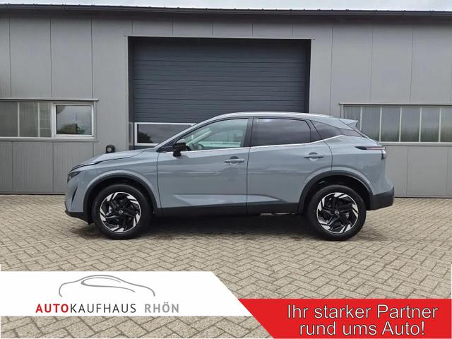 Nissan Qashqai - 1.3 DIG-T MHEV 158 PS X-Tronic N-Connecta Teil-Leder PanoGlasdach Klimaautomatik Sitzheizung Lenkradheizung Navi ACC PDC v+h 360&deg;Kamera DAB Bluetooth Touchscreen Apple CarPlay Android Auto 18"LM