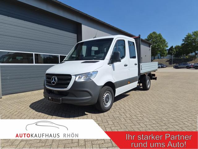Mercedes-Benz Sprinter - 317 Pritsche Doppelkabine L2 2.0 CDi 170PS Automatik Heckantrieb 3,5t 6-Sitzer AHK Klimaautomatik Bluetooth DAB Apple CarPlay Android Auto R&uuml;ckf.Kamera Tempomat Ganzj.Reifen