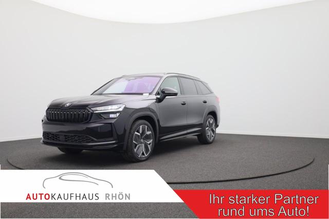 Skoda Kodiaq - Sportline 1.5 TSI 204PS PHEV DSG Sitzheizung v+h Frontscheibe beheizb. 20"LM schwenkb. AHK elektr. PanoDach Alcantara PDC R&uuml;ckf.Kamera Klimaautomatik Lenkradheizung Navi Apple CarPlay Android Auto 2xKeyless vollelektr. Reichweite 116KM