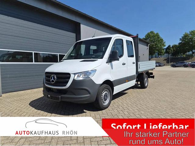 Mercedes-Benz Sprinter - 317 Pritsche Doppelkabine L2 2.0 CDi 170PS Automatik Heckantrieb 3,5t 6-Sitzer AHK Klimaautomatik Bluetooth DAB Apple CarPlay Android Auto R&uuml;ckf.Kamera Tempomat Ganzj.Reifen