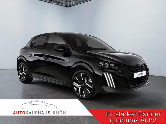 Peugeot e-208 - 54kWh 156PS/115kW GT Pack 2026, 421km WLTP | +17" ALU +Glasdach +RFK +Adaptiver Tempomat +P.Sensor V+H +EL. Fahrersitz +Massage +Apple CarPlay +W&auml;rmepumpe