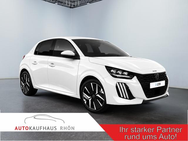 Peugeot e-208 - 54kWh 156PS/115kW GT Pack 2026, 421km WLTP | +17" ALU +Glasdach +RFK +Adaptiver Tempomat +P.Sensor V+H +EL. Fahrersitz +Massage +Apple CarPlay +W&auml;rmepumpe