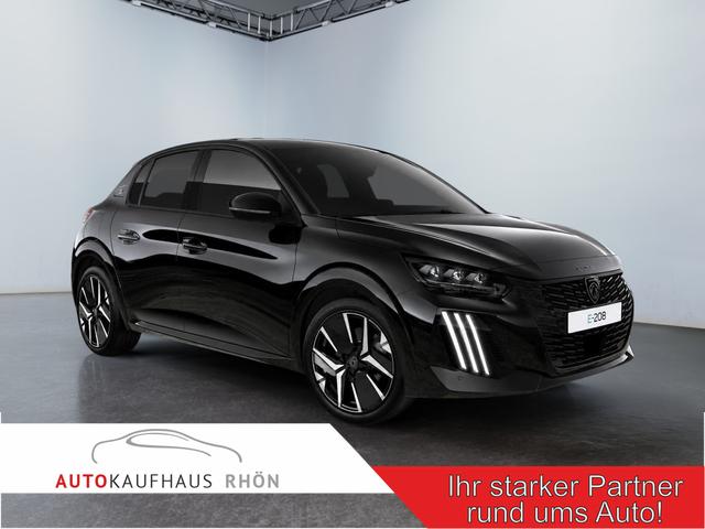 Peugeot e-208 - 54kWh 156PS/115kW GT Pack 2026, 421km WLTP | +17" ALU +Glasdach +RFK +Adaptiver Tempomat +P.Sensor V+H +EL. Fahrersitz +Massage +Apple CarPlay +W&auml;rmepumpe