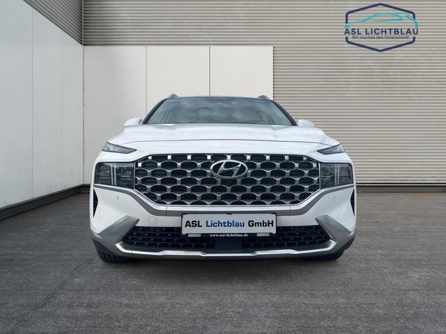 Hyundai / SANTA FE / Weiß / / / Santa Fe HEV 1.6 T-GDi 4WD 6AT PRIME Panoramadach