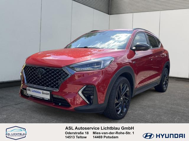 Hyundai TUCSON - FL 1.6 GDi Turbo 7-DCT 2WD N LINE Sicherheits-Paket & Smart-Key