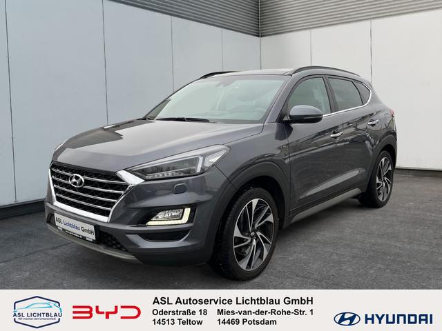 Hyundai TUCSON - FL 1.6 GDi Turbo 7-DCT 4WD PREMIUM Panoramadach, ASCC & Leder-Paket