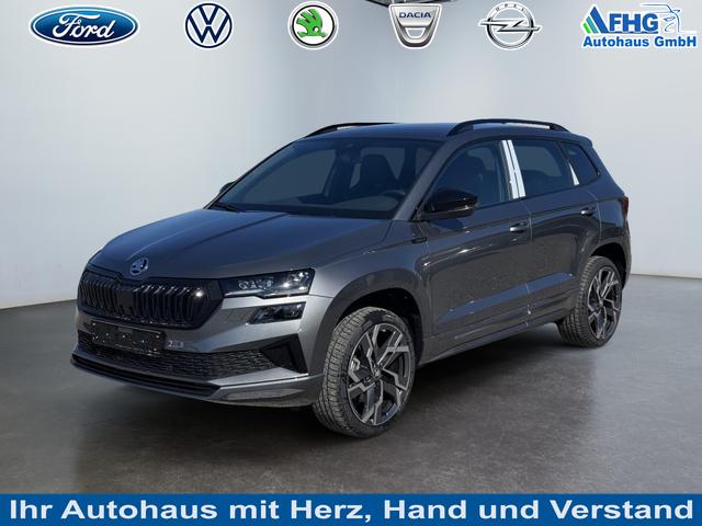 Skoda Karoq - Sportline 1,5 TSI DSG 2ZKlimaautomatik Canton Anh&auml;ngerkupplung Totewinkel Assistent 2 x Einparkhilfe Kamera 19 Zoll Felgen adaptiver Tempomat 5J Garantie