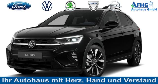 Volkswagen Taigo - R-Line Limited 1.0 TSI 115PS DSG/AUTOMATIK inkl. 18" Alu Misano, Metallic, LED-MATRIX-Scheinwerfer IQ LIGHT, Keyless, Sicht-Paket, Rückfahrkamera, Parksensoren vo/hi, Abgedunkelte Scheiben, Radio Ready2Discover + App-Connect, Klima, Sportsitze, M-Lederlenkrad