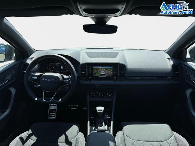 Skoda Karoq Sportline 1,5 TSI DSG 2ZKlima 4x Sitzheizung beheizte Frontscheibe Canton Totewinkel 5J Garantie 