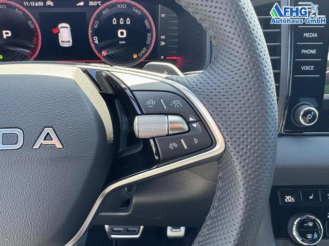 Skoda Karoq Sportline 1,5 TSI DSG 2ZKlima 4x Sitzheizung beheizte Frontscheibe Canton Totewinkel 5J Garantie 