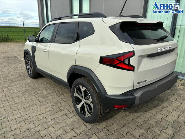 Dacia Duster Expression 1.2 hybrid-G 150 (BENZIN/LPG) Mild-Hybrid 4x4 (ALLRAD) AUTOMATIK, 17" Alufelgen "TERGAN", Klimaanlage, Rückfahrkamera, Parksensoren hinten, LED-Scheinwerfer, Radio Media 10" + Smartphone-Spiegelung, Armlehne, Dachreling, Tempomat 