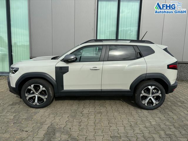 Dacia Duster Expression 1.2 hybrid-G 150 (BENZIN/LPG) Mild-Hybrid 4x4 (ALLRAD) AUTOMATIK, 17" Alufelgen "TERGAN", Klimaanlage, Rückfahrkamera, Parksensoren hinten, LED-Scheinwerfer, Radio Media 10" + Smartphone-Spiegelung, Armlehne, Dachreling, Tempomat 