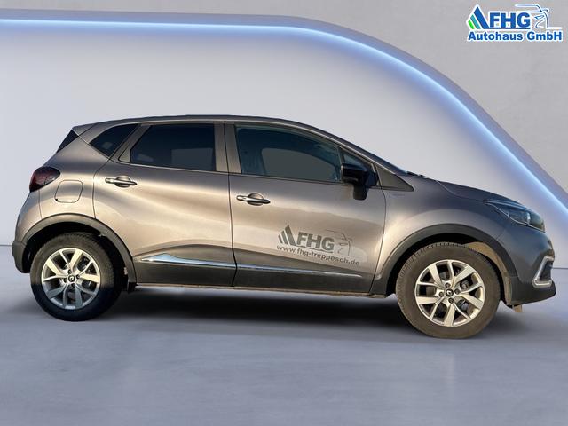 Renault / Captur / Grau / / / Limited0,9 Ltr. - 66 kW TCE Energy NAVI ALU KLIMAAUT