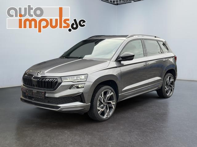 Skoda Karoq - 1,5 TSI DSG Sportline 2ZKli AHK ACC SHT PDC Kam 19Zo 5JG