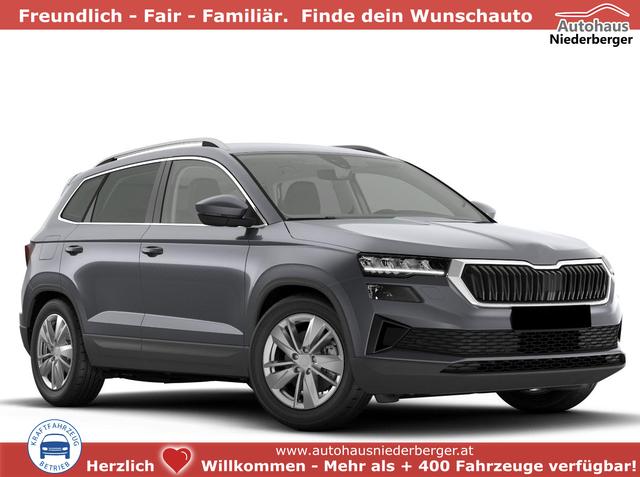 Skoda Karoq - Extra 1.5 TSI DSG AHK*Android Auto*SHZ*ACC*Keyless*Kamera*17" LM* 2Z Klimaauto*SUNSET