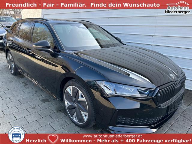 Skoda Superb Combi - Sportline Kombi 2.0 TDI DSG 4x4 *HUD*AHK*Navi*Matrix*AssistenzPlus*NAVI*E-Heck*Keyless