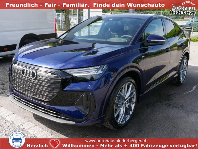 Audi Q4 Sportback e-tron - 50 QUATTRO *GARANTIE*NAVI*PANO*MATRIX*SHZ*PDC*LANE ASSIST