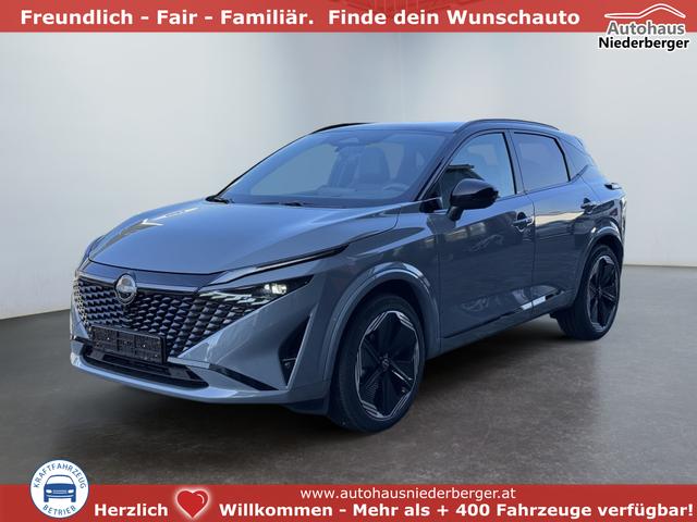 Nissan Qashqai - N-DESIGN 1,3 DIG AT 20 Zoll Panorama Head-up 360&deg; Alcantara Navi el Heckklappe