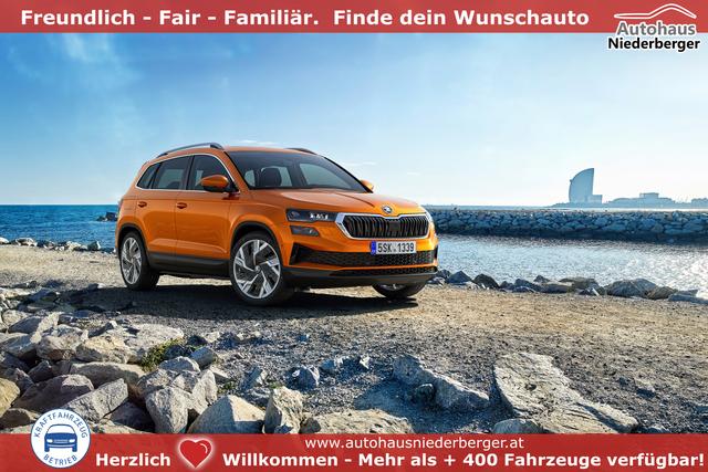 Skoda Karoq - Selection 1,5 TSI DSG Selction 2ZoKlima Alu Felgen 5J Garantie Sitzheizung LED Scheinwerfer Tempomat