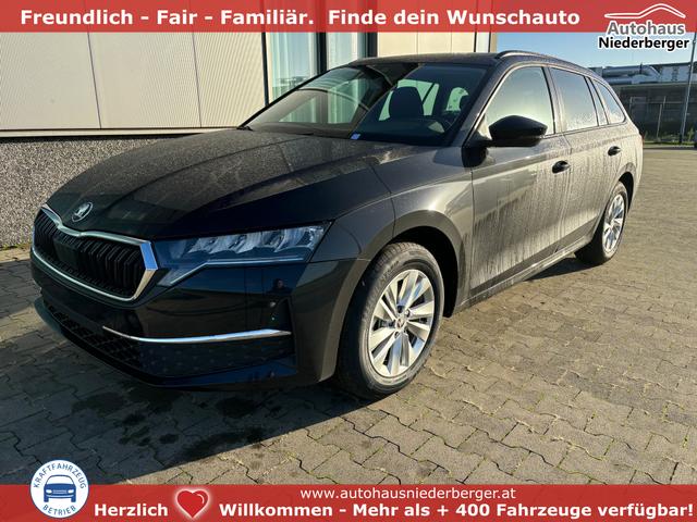 Skoda Octavia Combi - Essence 1.5 TSI ACT 150PS, 5 JAHRE GARANTIE, Climatronic, Parksensoren hinten, Sitzheizung, LED-Scheinwerfer, Radio 10" + Wireless Smartlink, Tempomat, Lederlenkrad, Dachreling