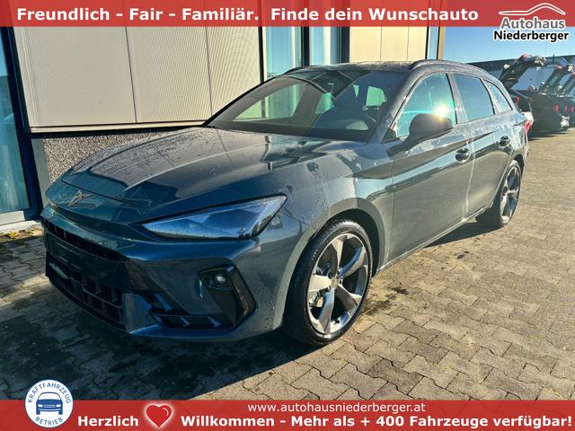Cupra Leon Sportstourer - Basis 1.5 TSI 150PS 6-Gang, 5 Jahre Garantie, AHK SCHWENKBAR, EDGE-PAKET, WINTER-PAKET, Elektr. Heckklappe, Dachreling, 18" Alu, Voll-LED-Scheinwerfer, 3Z-Climatronic, ACC/Tempomat, Digitales Cockpit, Full Link, Parksensoren v/h, Privacy-Glas, M-Lederlenkrad