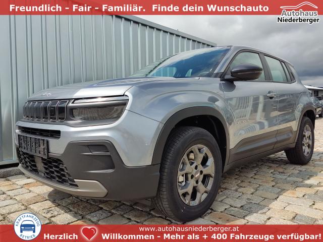 Jeep Avenger - Longitude 1.2 e-Hybrid 110 PS DCT AndroidAuto/AppleCarplay-beheizte Frontscheibe-Sofort