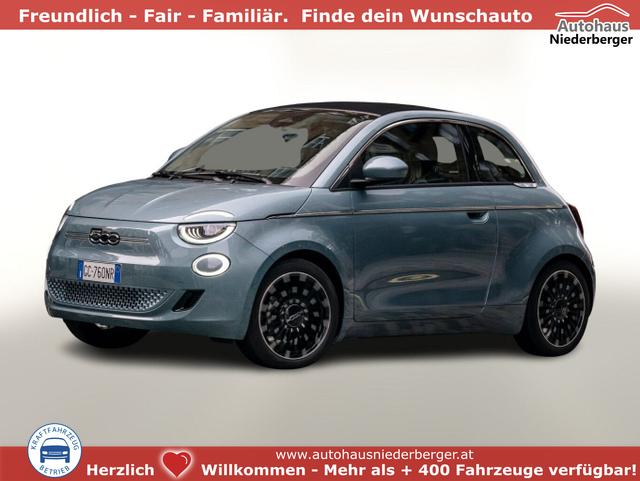 Fiat 500e Cabrio - 42 kWh 118 Temp AppC SchukoM2 LM16Z