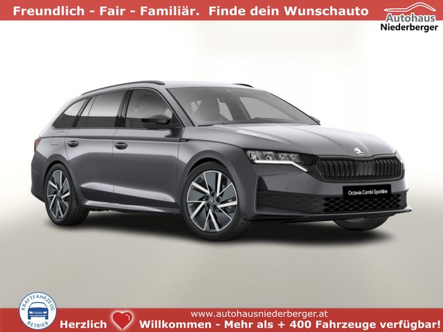 Skoda Octavia Combi - eTSI DSG Sportl LED ACC SideA 18Z