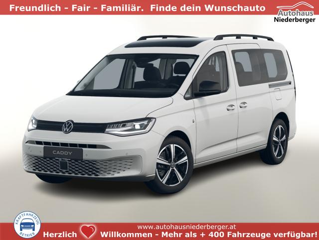 Volkswagen Caddy Maxi - Life 4M Pano LED 17LM 2ZoneAC 4J.Gara