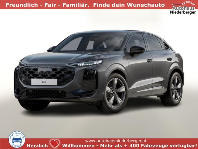 Audi Q3 Sportback - 2xS line Tech LED+ KlimaP AHK PrivG