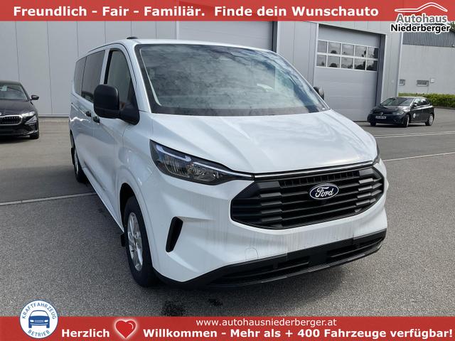 Ford Transit Custom - 320 L2 AWD Trend Kombi 2.0 Allrad H1 Trend, 9-Sitzer, AHK, Navi, Heckflügeltüren