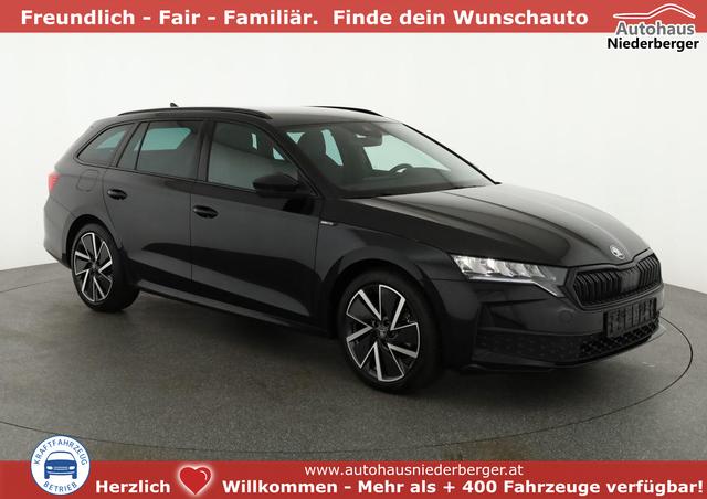 Skoda Octavia Combi - 2.0 TDI 110 kW Sportline DSG Sportline, AHK, el. Klappe, 18-Zoll, Navi