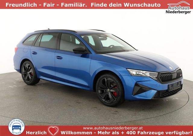 Skoda Octavia Combi - 2.0 TSI 195 kW RS DSG, Pano, Standheizung, AHK, Navi, Matrix, Canton, Side, 5 J.-Garantie