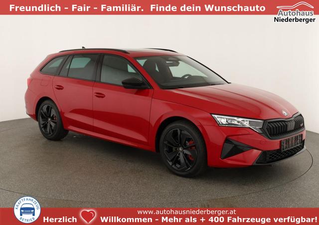 Skoda Octavia Combi - 2.0 TSI 195 kW RS DSG, Pano, Standheizung, AHK, Navi, Matrix, Canton, Side, 5 J.-Garantie