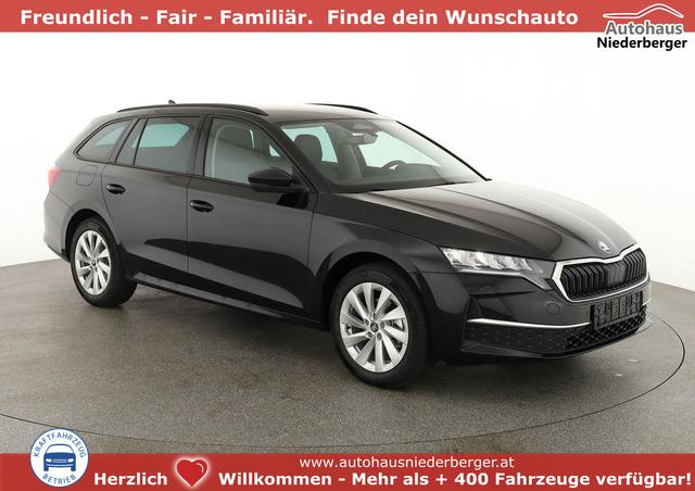 Skoda Octavia Combi - 1.5 TSI 110 kW Selection Selection, AHK, LED, Side, ACC, Kamera, 17-Zoll