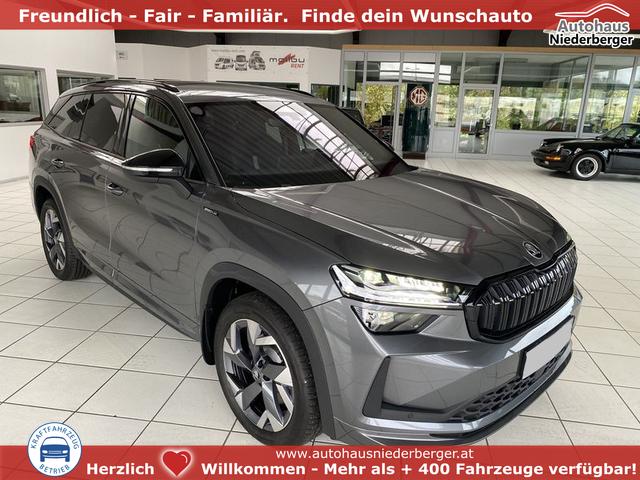 Skoda Kodiaq - Sportline Plus 2.0 TDI DSG Kamera Navi Klima 5 Jahre Garantie
