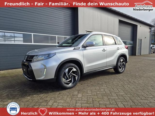 Suzuki Vitara - 1.4 Boosterjet 129PS Hybrid Comfort+ Teilleder mit Alcantara Navi Klimaautomatik Sitzheizung ACC PDC v+h Rückf.Kamera Suzuki-Radio Apple CarPlay Android Auto Touchscreen 2xKeyless 17-LM