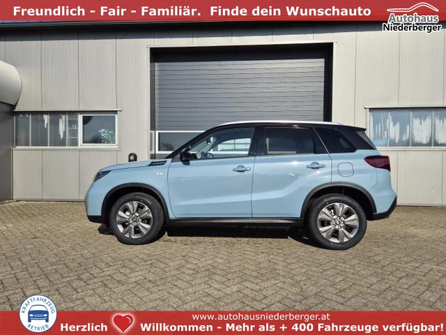 Suzuki Vitara - 1.4 Boosterjet 129PS Hybrid Comfort Navi Klimaautomatik Sitzheizung ACC PDC Rückf.Kamera Suzuki-Radio Apple CarPlay Android Auto Touchscreen 2xKeyless 17-LM