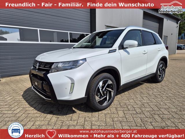 Suzuki Vitara - 1.4 Boosterjet 129PS Hybrid Comfort+ Teilleder mit Alcantara Navi Klimaautomatik Sitzheizung ACC PDC v+h Rückf.Kamera Suzuki-Radio Apple CarPlay Android Auto Touchscreen 2xKeyless 17-LM