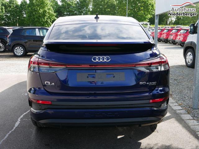 Audi Q4 Sportback e-tron 50 QUATTRO *GARANTIE*NAVI*PANO*MATRIX*SHZ*PDC*LANE ASSIST 