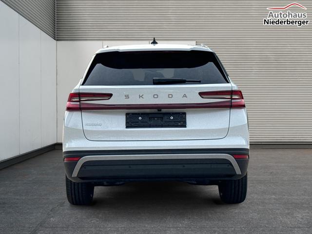 Skoda / Kodiaq / Wei&szlig; / / / LEDER+AHK+PANO+MATRIX+360 KAM+eHK+20 LM, Beispielbilder, ggf. teilweise mit Sonderausstattung