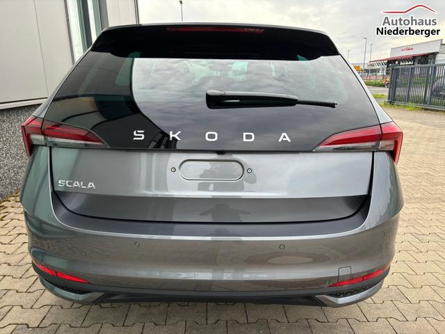 Skoda Scala Selection 1.0 TSI 116PS DSG, 5 Jahre Garantie, 16" Alufelgen, Parksensoren hinten, FULL-LED-Scheinwerfer, Winter-Paket, Climatronic, NSW, Infotainment 8", Wireless SmartLink, Tempomat, M-Lederlenkrad 